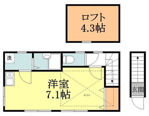 ウィンズパレ田無の物件間取画像